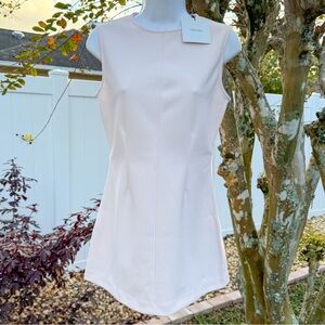 Calvin Klein Sleeveless Tailored Knit Tunic Top | Size S | Pearl Pink NWT